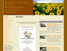 Tablet Screenshot of hrvatska-nastava-stuttgart.com